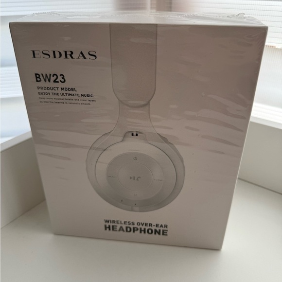 Nwt ESDRAS BW23 Wireless Over-Ear Headphones - Picture 1 of 3